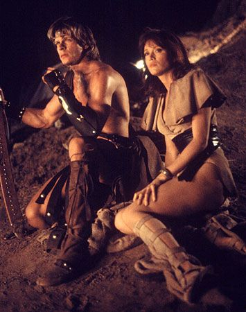 Women Wearing Revealing Warrior Outfits - Page 3 The-Beastmaster-Marc-Singer-and-Tanya-Roberts