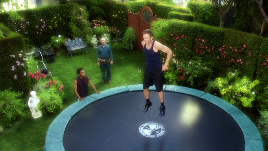 What is the Trampoline Episode of Community Based on 